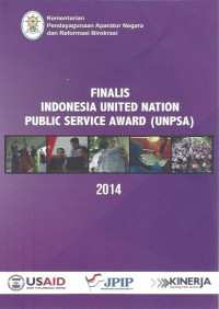Finalis Indonesia United Nation Public Service Award (UNPSA) 2014