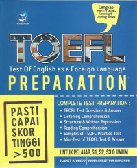 TOEFL Preparation – Pasti Capai Skor Tinggi > 500