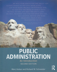 Public Administration : An Introduction