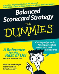 Image of Balanced Scorecard Strategy for Dummies