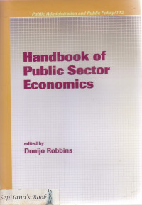 Image of Handbook of Public Sector Economics
