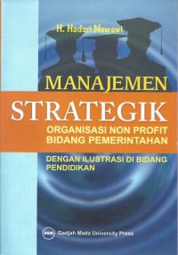 Image of Manajemen Strategik: Organisasi non Profit Bidang Pemerintahan
