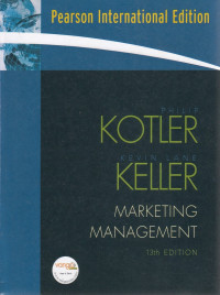 Marketing Management: 13th edition