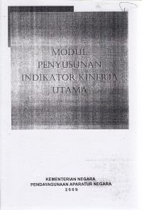 Image of Modul Penyusunan Indikator Kinerja Utama