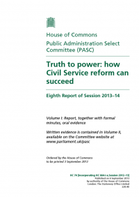 Truth to Power: How Civil Service Reform Can Succeed