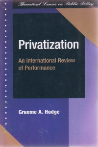 Image of Privatization: An International Review of Performance